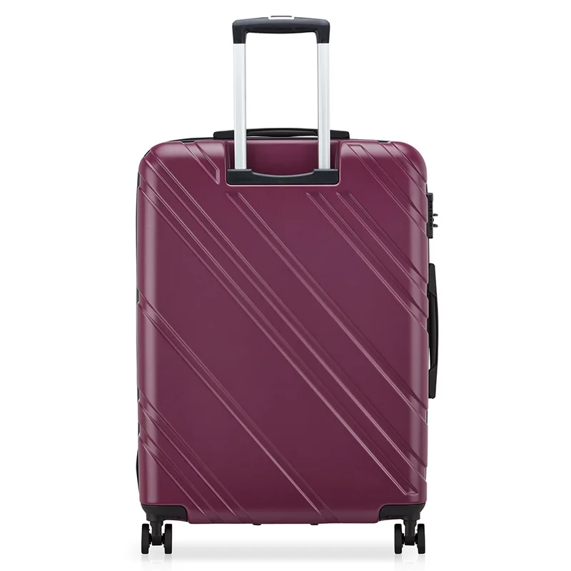 DELSEY Paris  maxence 70 cm 4 double wheeled expandable check-in trolley case - purple  | Best Price UAE